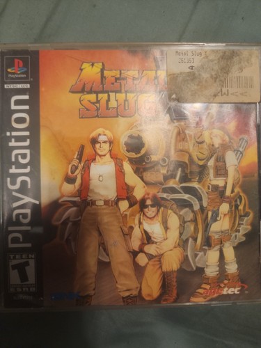 Metal slug ps1 - metal, cib