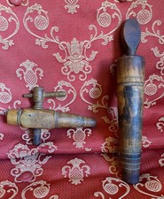 Coppia rubinetto tappo antico