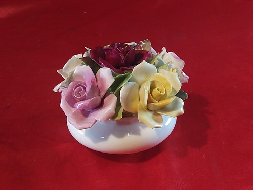 Vecchia decorazione fiori
