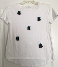 ZARA BIANCO GIROCOLLO BERRETTO