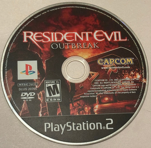 Resident evil outbreak - outbreak, (sony