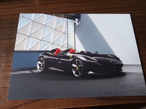 Ferrari monza card - 2,