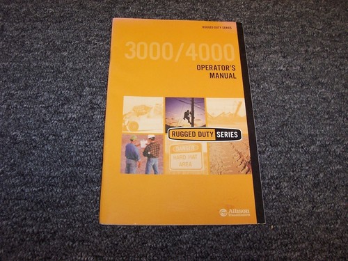 Allison rugged duty 3000 - duty,