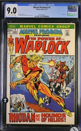 Marvel premiere cgc 9 0 - marvel,