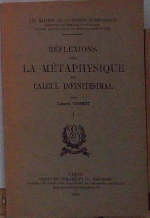 Reflexions sur metaphysique - reflexions, la