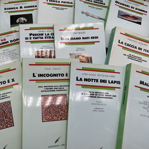 Lotto libri editori riuniti - libri,