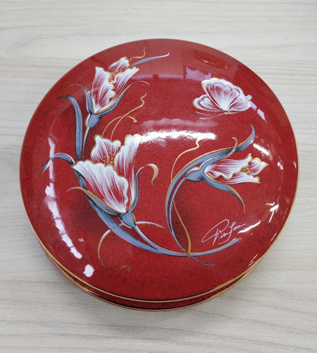 Rara scatola ceramica piero - rara,