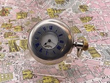 Waltham Royal . Occhio di Bue . Argento 1893 . OROLOGIO TASCA