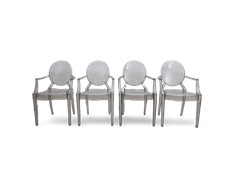 Set 4 sedie impilabili design