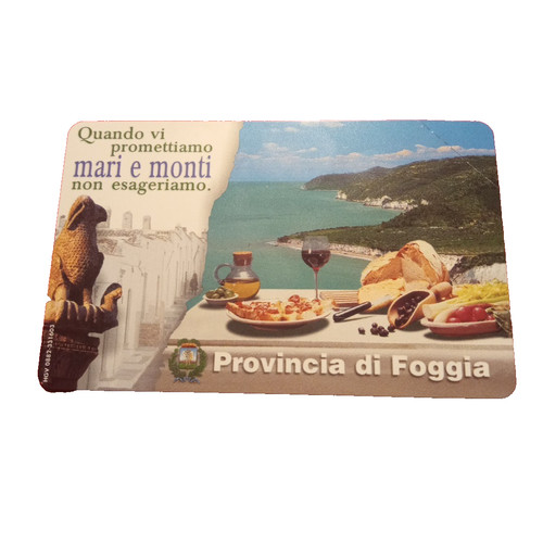 Scheda telefonica provincia - provincia, di