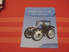 Brochure depliant trattore