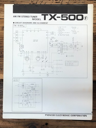 Pioneer 500 sintonizzatore - pioneer,