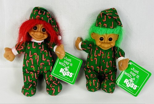 Vintage russ luv pet troll - russ,