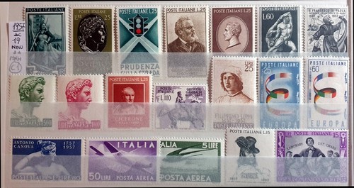 Italy repubblica 1957 annata - repubblica,