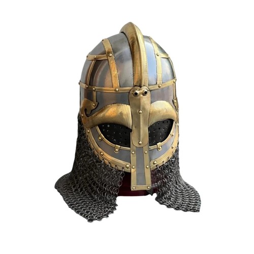 Casco vichingo fatto mano - casco,