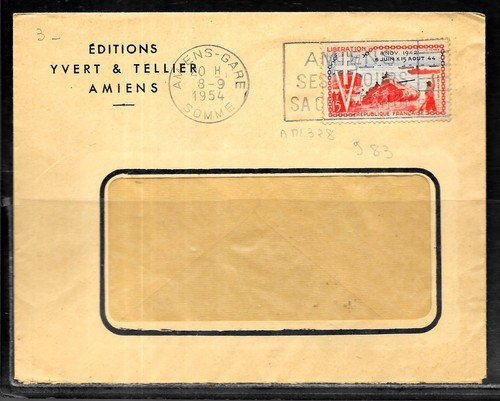 F454 983 seul sur lettre - 983,