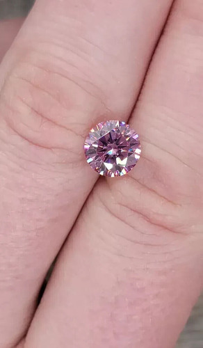 Diamante rosa sciolto - diamante,