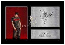 IGR Print - Olly (Musica) - Poster con Stampa Autografo in A4 Cornice