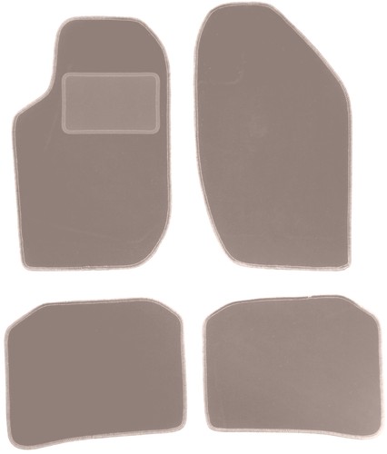 Tappetini velluto beige - velluto,