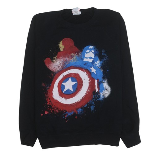 Felpa pullover marvel - felpa,