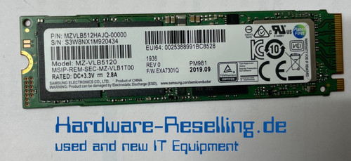 Samsung 512 pm981 ssd 2 - pm981, m.2