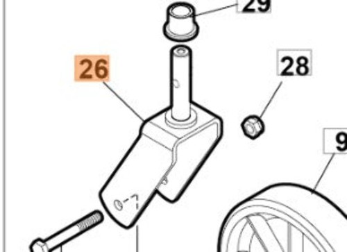 Kit supporto ricambio - kit, per