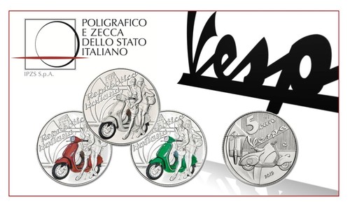 Monete euro vespa - 💎💎monete,