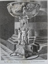 DUOMO DI SIENA PILA DEL'ACQUA