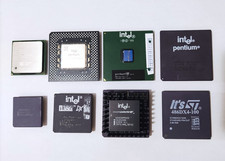 Intel  386DX, 486DX, 486DX4-100,Pentium, Pentium MMX, Pentium III, Pentium IV