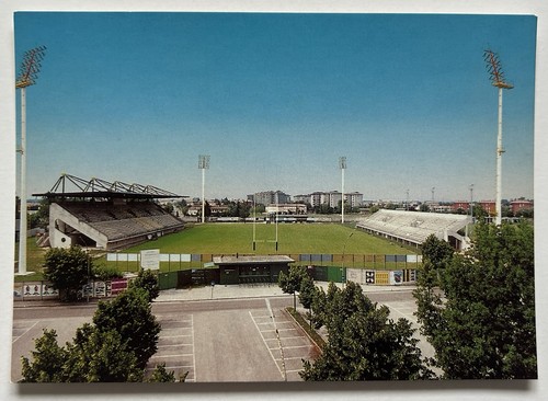 Cartolina stadio rugby - stadio,