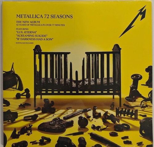 Metallica seasons vinyl - metallica-72, lp