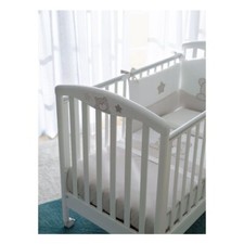 Pali Lettino infanzia TEO (132x72x103cm) Bianco 0253Teo