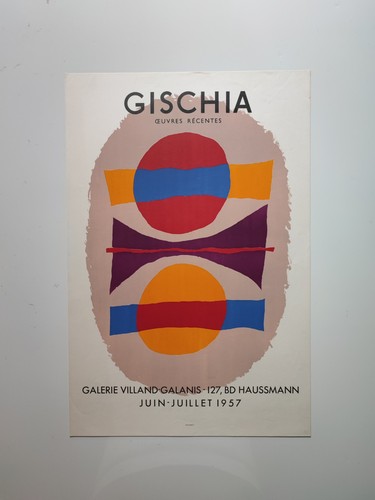 Léon gischia affiche - léon,