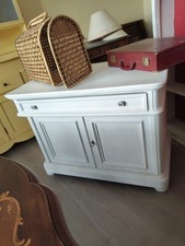 MOBILE BASE LACCATO BIANCO RESTAURATO