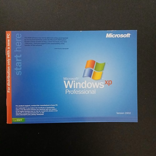 Windows professional start - xp,
