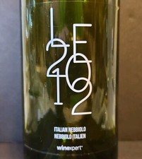LE 2012 Italian Nebbiolo Red
