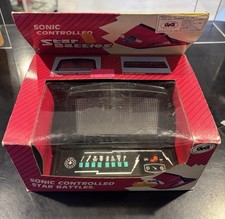 TABLE TOP SONIC CONTROLLED STAR BATTLES GIG VINTAGE 80's ELECTRONIC GAME TESTED