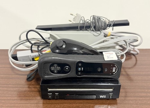 Nintendo wii nera completa - completa, con