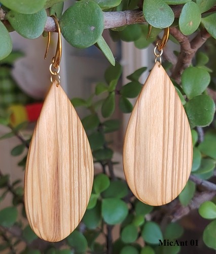 Bigiotteria orecchini legno - bigiotteria,