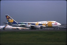 original 35 mm Slide aircraft All Nippon Airways Boeing 747-400D JA8965