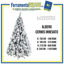 ALBERO DI NATALE CERMIS INNEVATO ANDREA BIZZOTTO ALBERO ARTIFICIALE CON NEVE