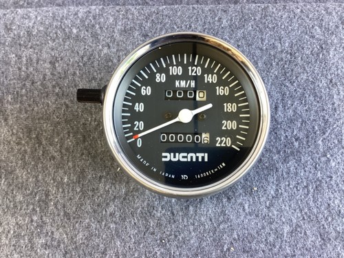 Tachimetro ducati nero - nero, 0-220
