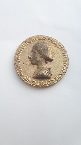 Medaglia galeazzo maria sforza - medaglia,