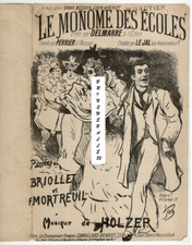 ESTUDIANTINA 1894 LE MONÔME