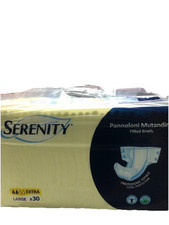 90 PANNOLONI A MUTANDINA PER ADULTI SERENITY EXTRA TG LARGE 3 conf da 30pz