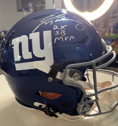 Casco eli manning firmato new - eli,
