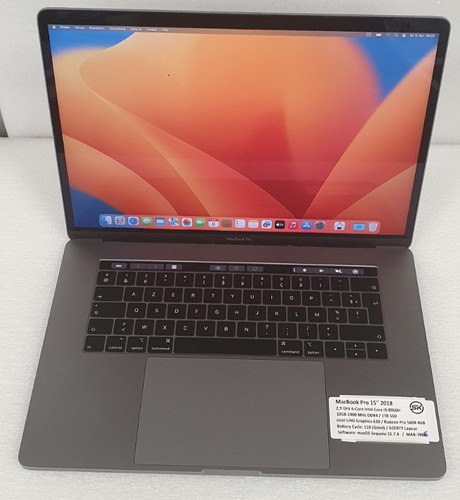 Apple macbook pro - 15, 2018