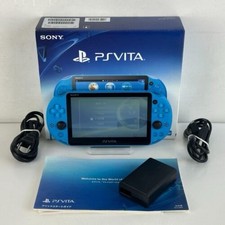 Sony PlayStation PS Vita Aqua Blue PCH-2000ZA23 Console Original NTSC-J