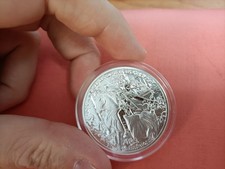 Four Horsemen Of The Apocalypse - White Horse .999 1 oz silver coin