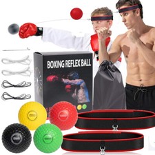Boxe Fight 4 Palline con 2 Fascia Fr Reflex Speed Training Punching Esercizio